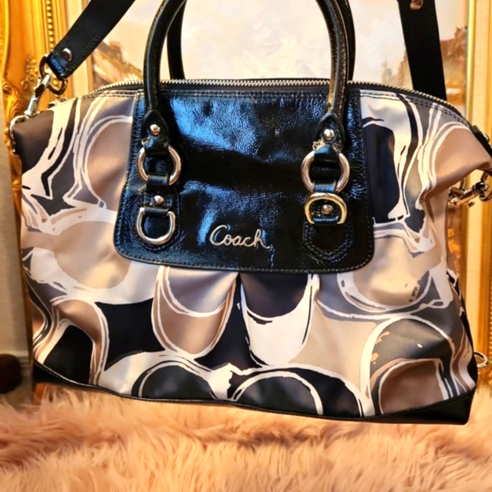 MADISON Multi colored Coach EUC